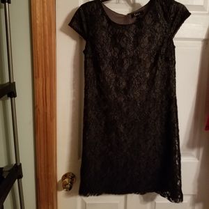 Lux II Black Lace Mini Dress size 4